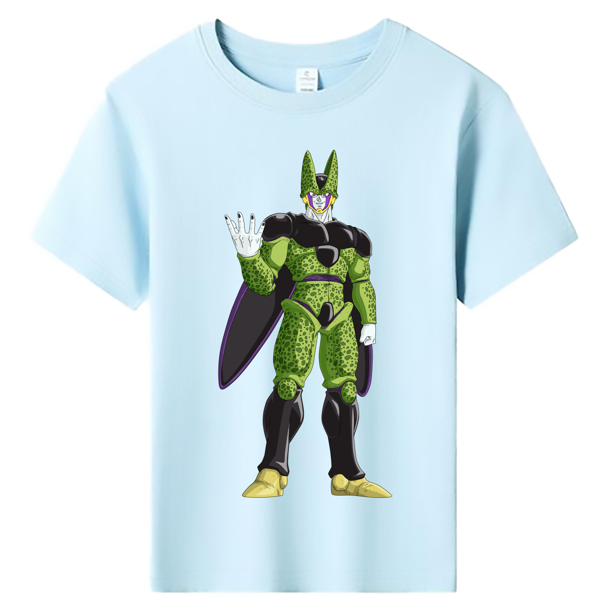 （画像用） ドラゴンボール セル DRAGON BALL Cell 綿100％キッズTシャツ（フロントプリント）
